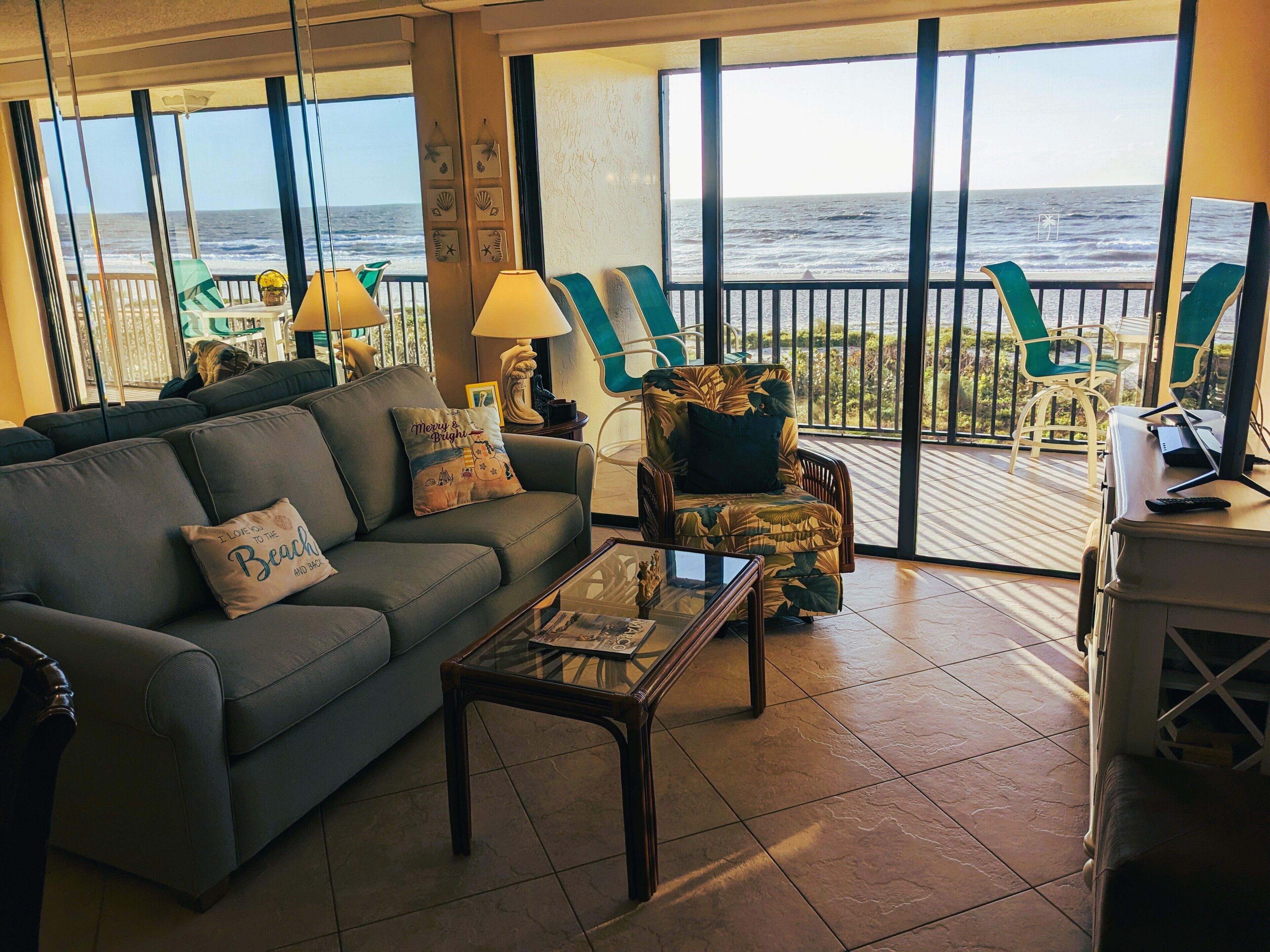 Beachfront - Two Bedroom with Gorgeous Gulf Views!
