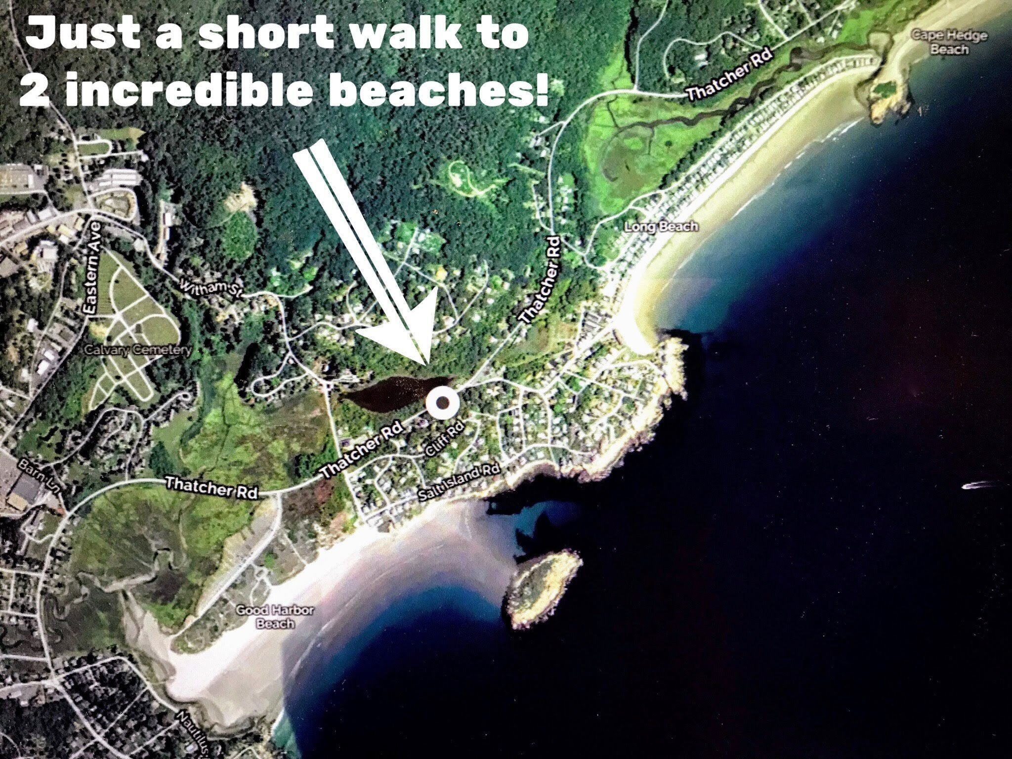 Fabulous fully furnished vacation home between Good Harbor Beach and Long Beach!