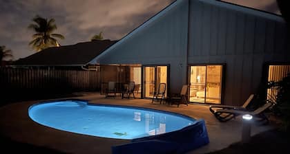 Jupiter Beach House W / Pool - Caminata a Jupiter Beach y entrada