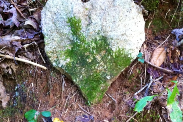 Find the heart rock and get an additional night for free!
