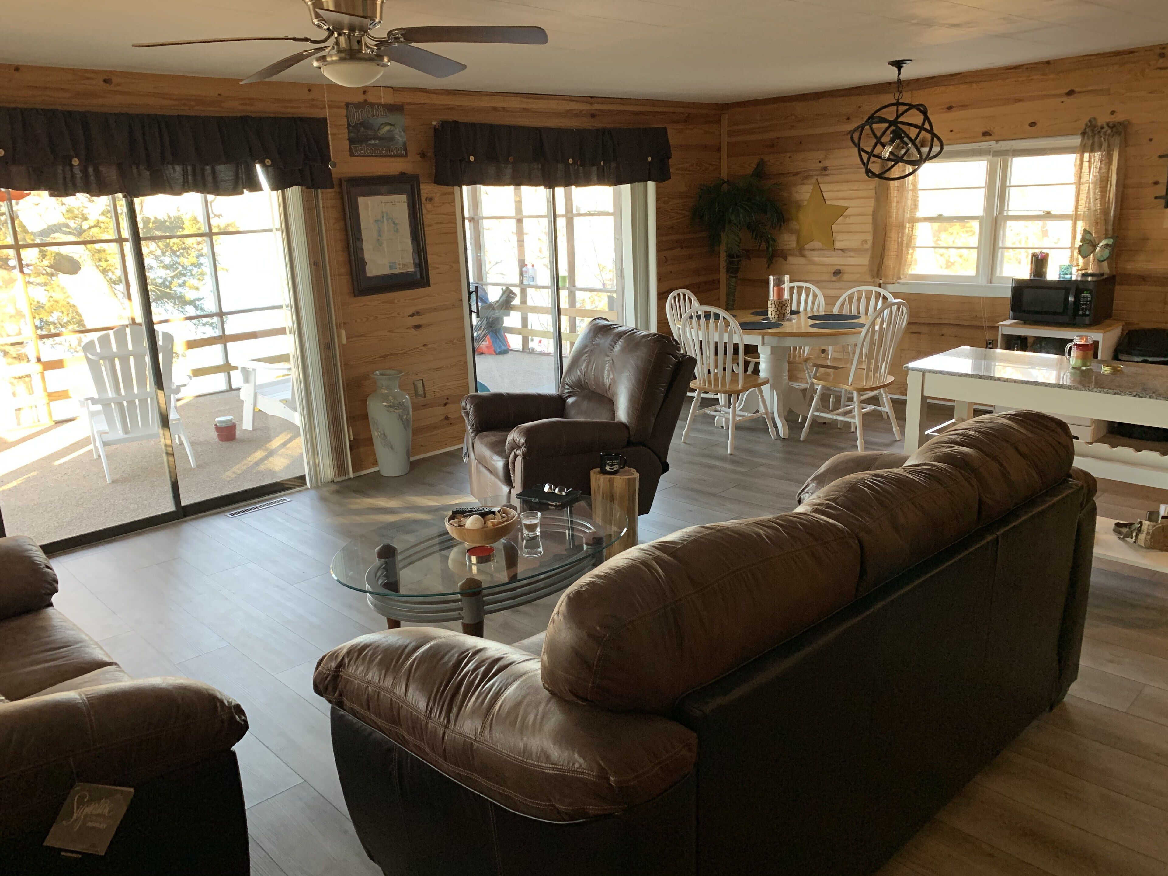 Awesome Lakefront Home With Panoramic Views And A Private Boat Dock 