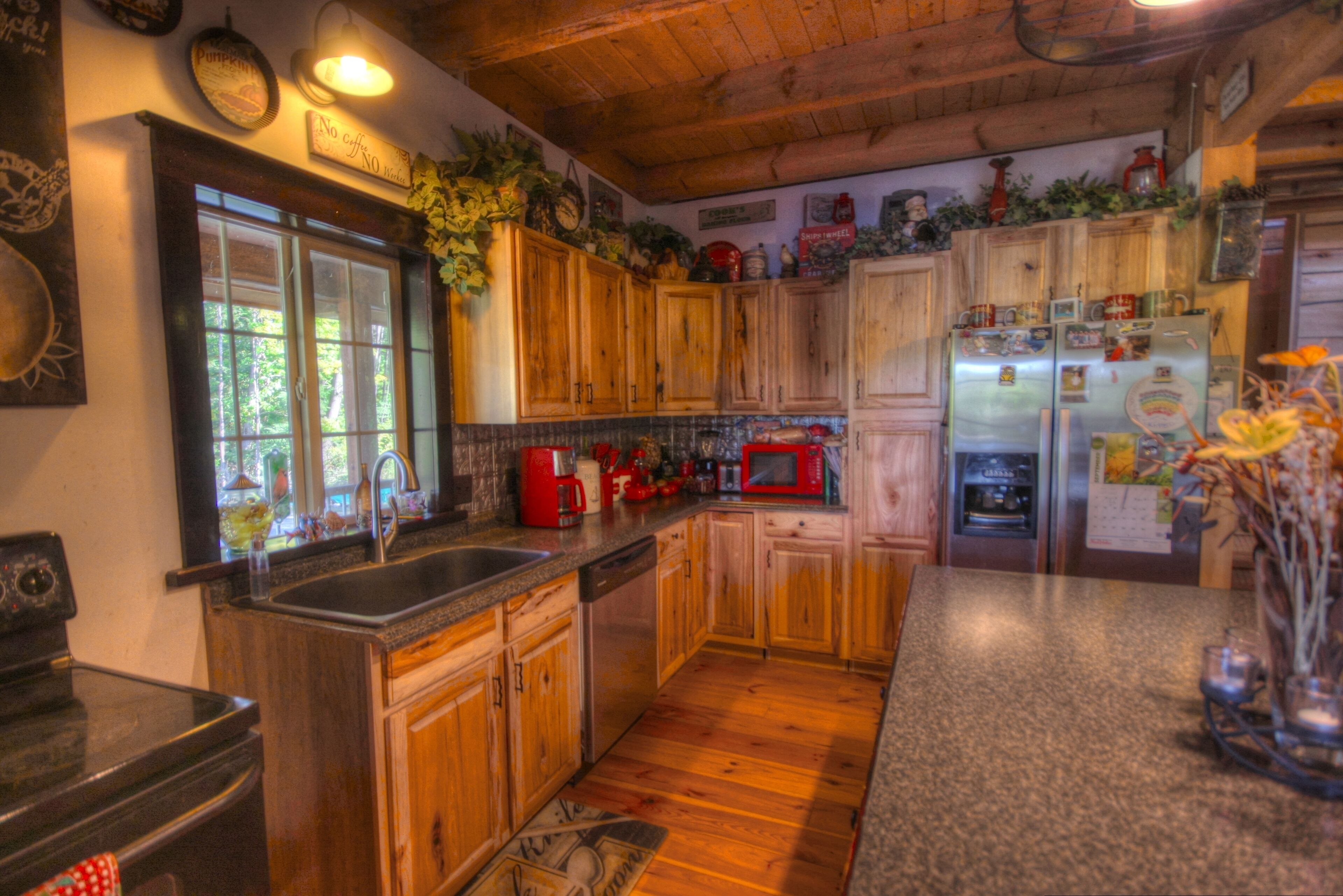 adirondack style lodge and resort w/5hole golf course on natural glacier pond