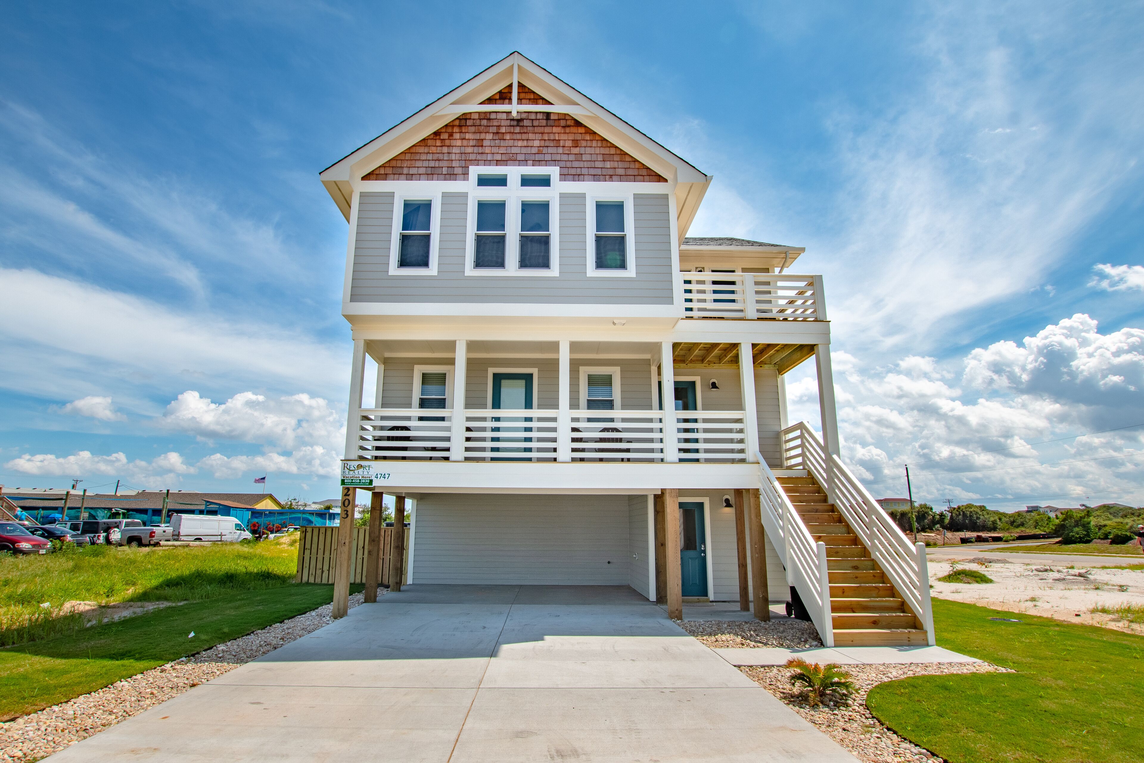 Kitty Hawk vacation home with elevator, private pool, grills, and rec room