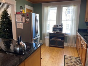 Fridge, microwave, oven, stovetop - Comfortable Newly Renovated Home in the Heart of Town!  (Lake Placid)