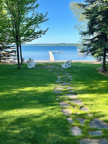 Beautiful Lake Charlevoix with Sandy Beach- Great For Families