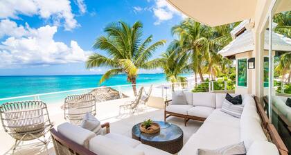 Seascape Villa: Rare 7 BDR on Seven Mile Beach w/ Cabanas, Private Pool & More!