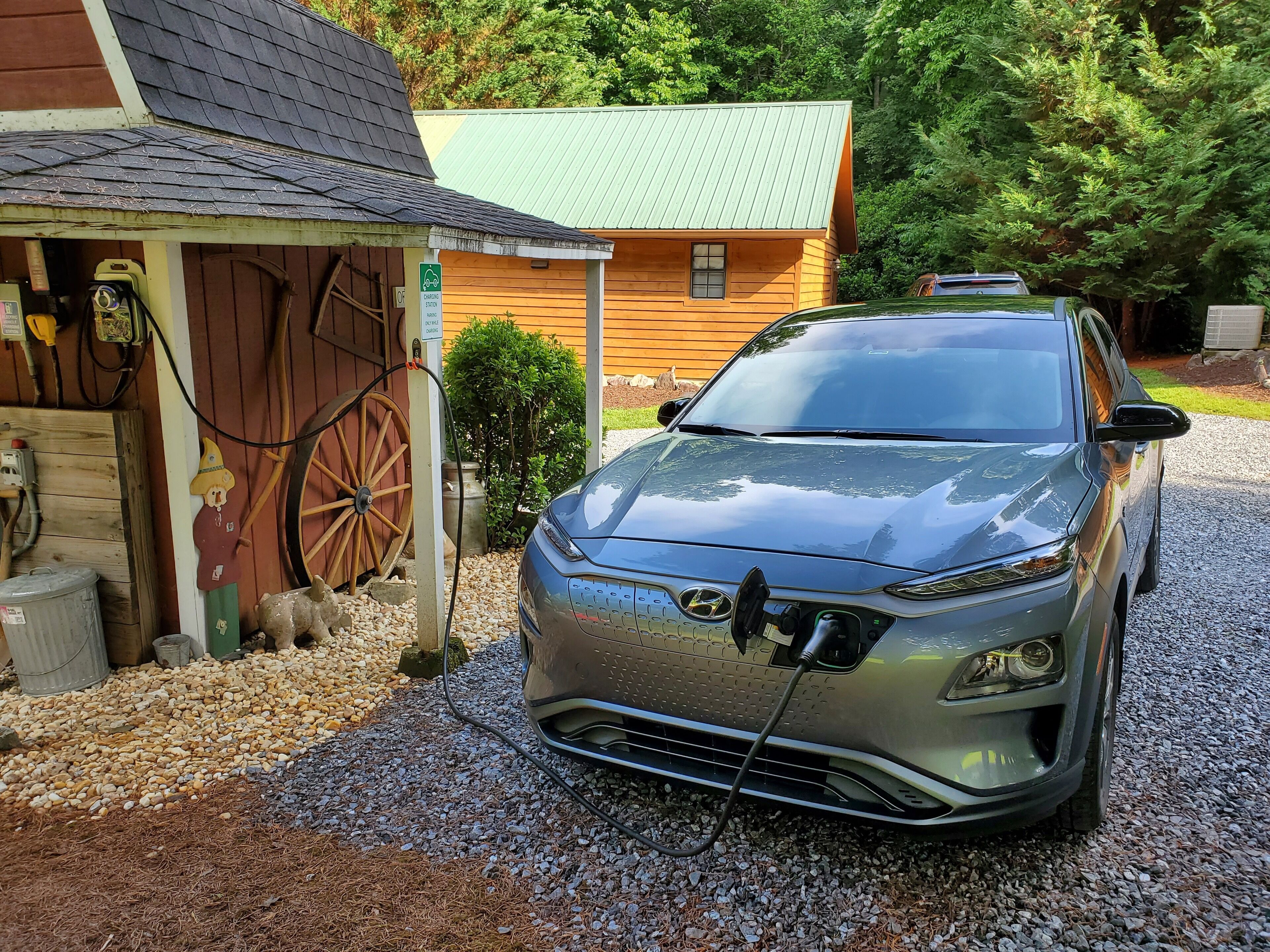 My 2019 Hyundai Kona EV charging up!
