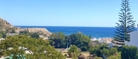 Blick von der Unterkunft