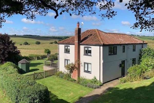 Our Cottage is surrounded by the rolling countryside of the Lincolnshire Wolds.