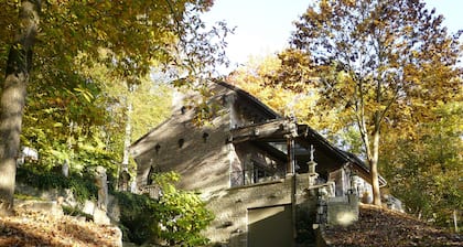 Casa trompeta. Encanto antiguo y nuevo lujo con sauna y jacuzzi al aire libre.