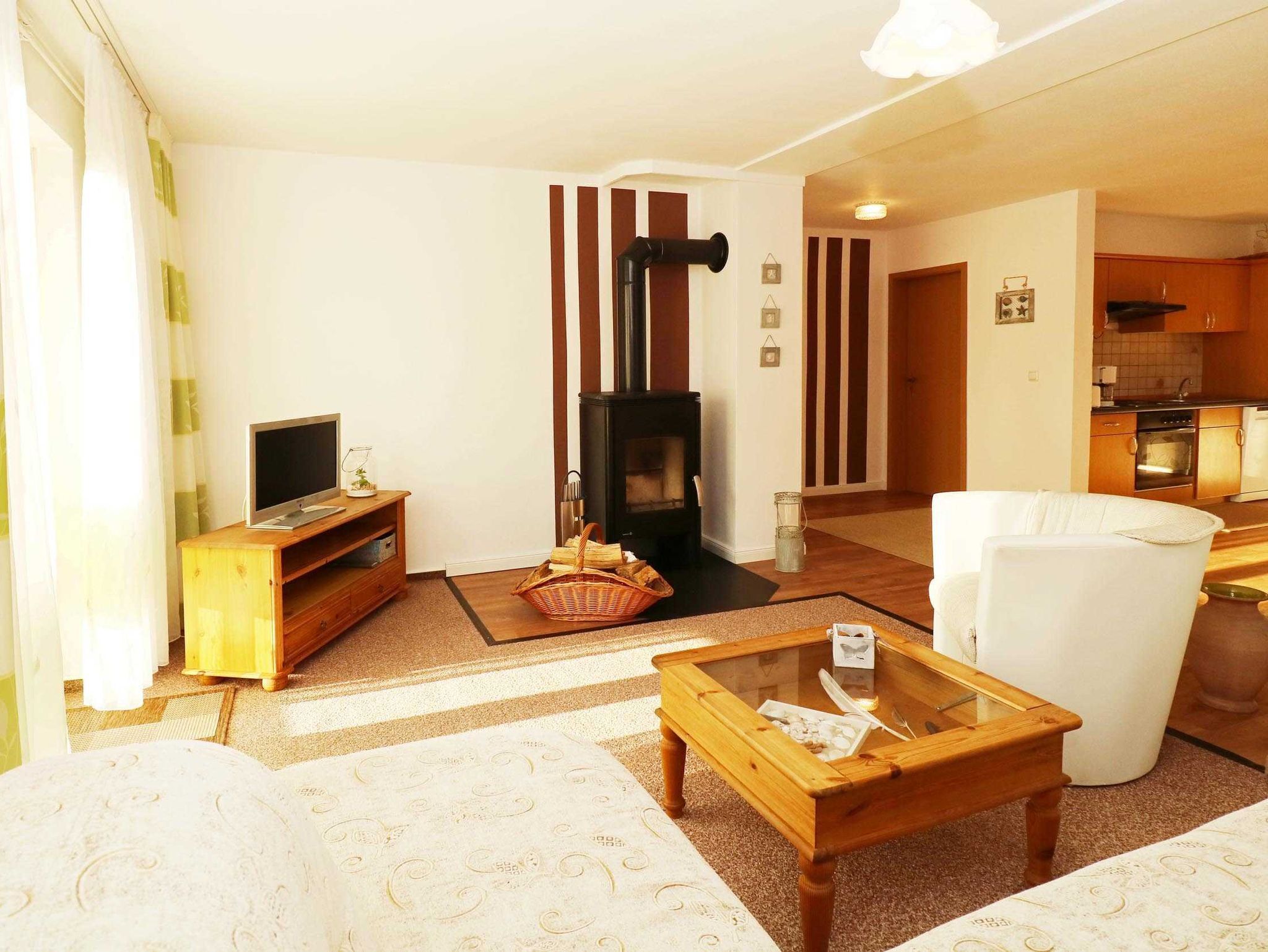 Ferienhaushälfte Abendrot-2 bedrooms up to max. 4 pers. u. 1Baby - Heydens Holiday Home / HEYD