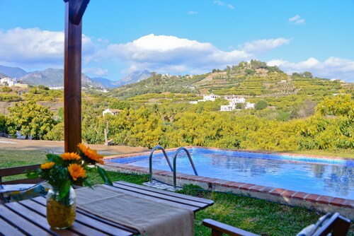 Country Home with Pool, Patio and Panoramic Views
