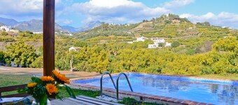 Country Home with Pool, Patio and Panoramic Views