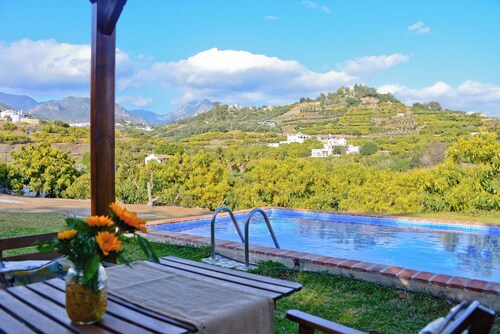 Country Home with Pool, Patio and Panoramic Views