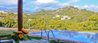 Country Home with Pool, Patio and Panoramic Views