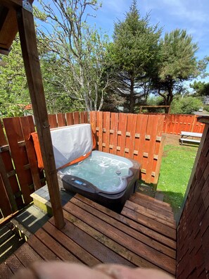 Bain à remous extérieur