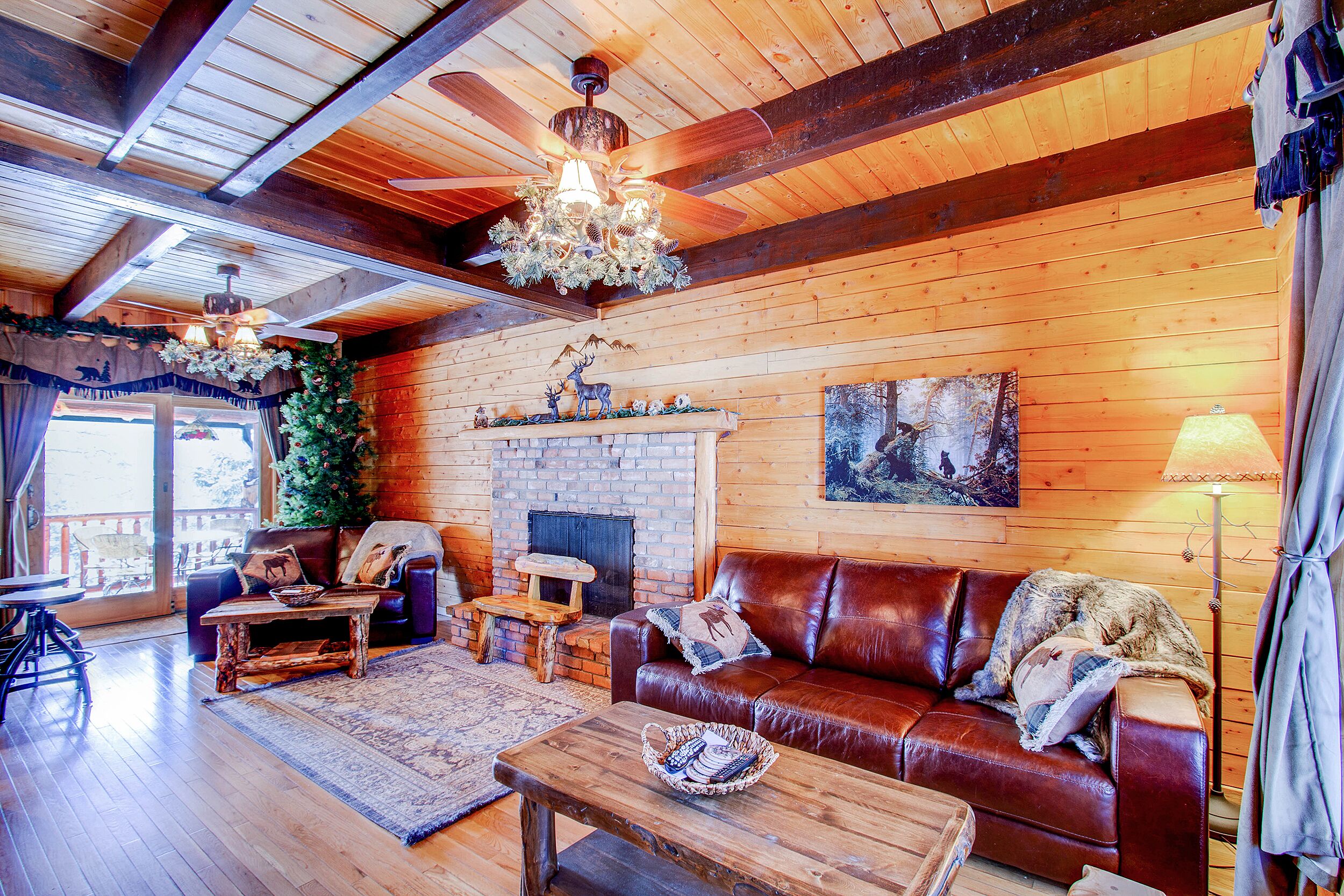Beautiful Log Cabin with spectacular views of Pike's Peak