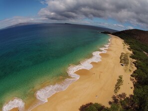 Sun-loungers, beach towels