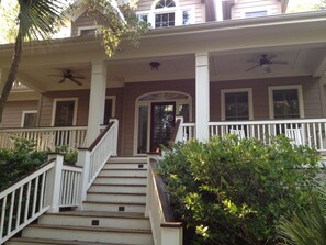 Exterior detail - Beautiful 4 bedroom/4 bath home with private heated pool, Discounted Fall Rates (Kiawah Island)