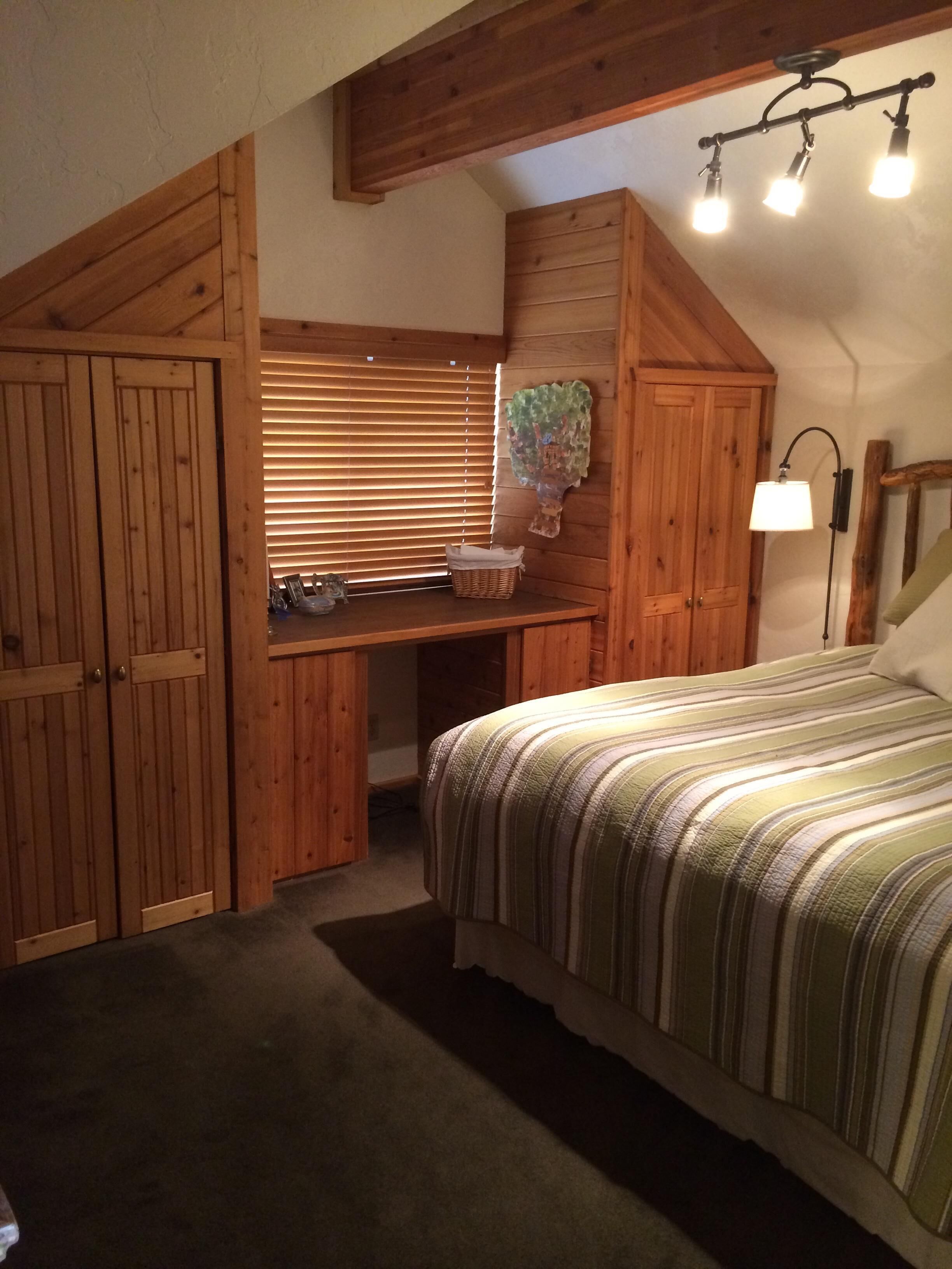 Charming home on Ski Hill Road with lush landscaping and a hot tub, as of 11-7.