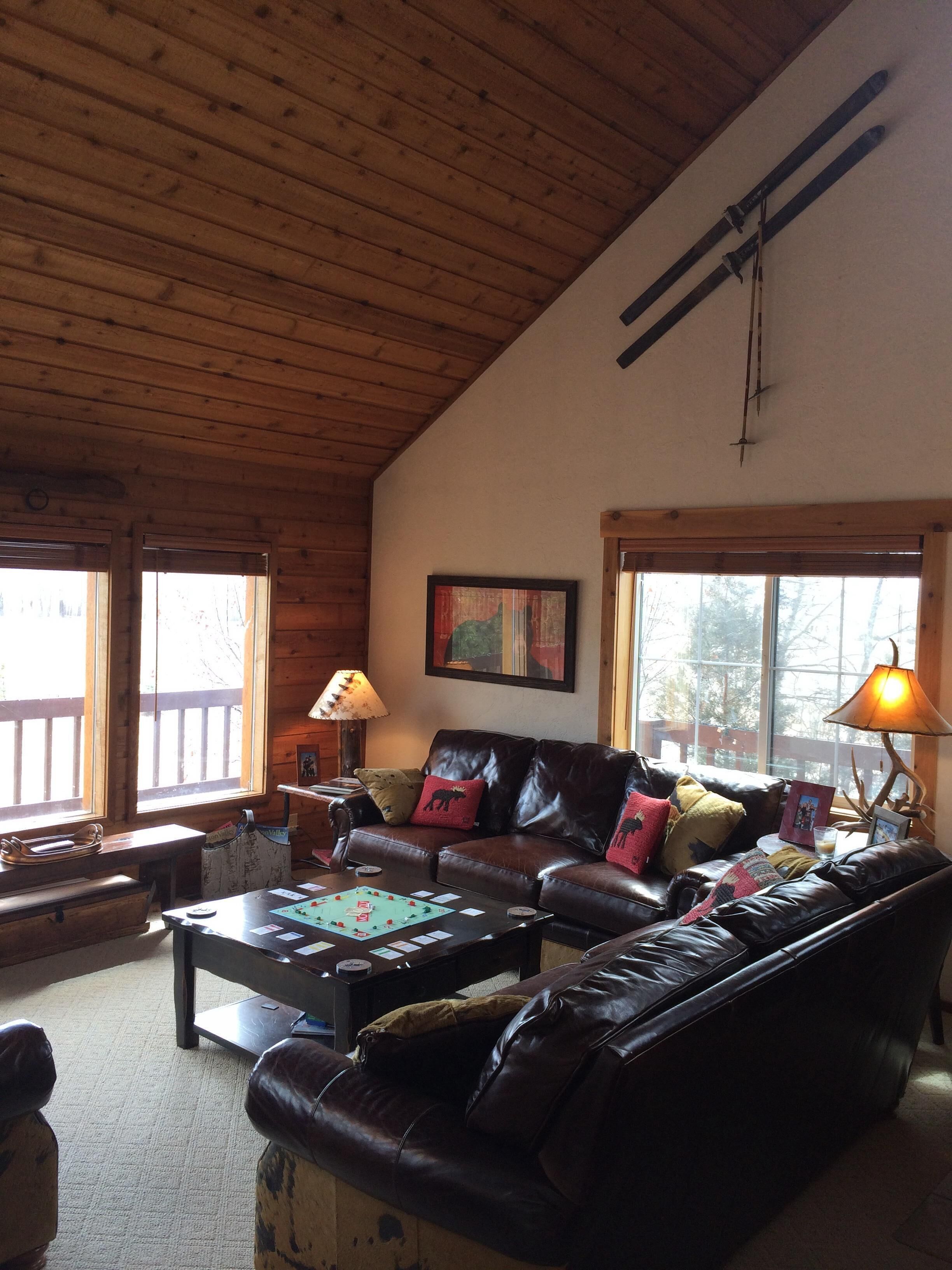 Charming home on Ski Hill Road with lush landscaping and a hot tub, as of 11-7.