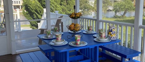 Restauration en plein air