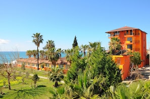 Voorkant van accommodatie