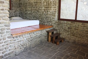 Emerald Suite Stone Cabin | Desk - Turtle Egg Cove Ngapali (Thandwe)