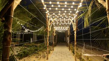 Front of property – evening/night