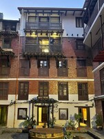 Front of property - evening/night
