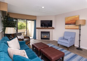 TV, DVD player, offices