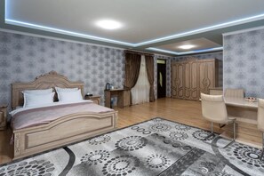 Deluxe-Studio | Schallisolierte Zimmer, kostenloses WLAN, Bettwäsche