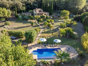 Pool - Luxury secluded Villa with Infinity Pool &Panoramic view 20 minutes from beaches (Campanet)