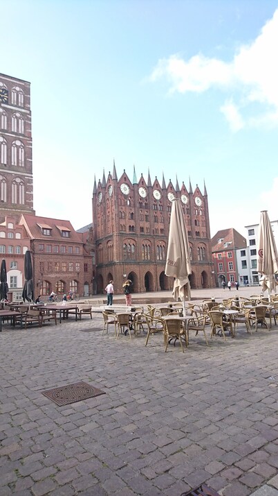 Vacation apartment in the World Heritage City of Stralsund by Baltic Sea beaches