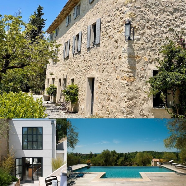 Piscina all'aperto, una piscina riscaldata