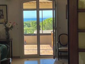 Vue depuis l’hébergement