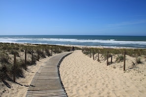 Una spiaggia nelle vicinanze