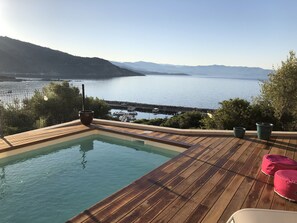 Outdoor pool, a heated pool - CARGESE VILLA NEAR THE PORT PANORAMIC VIEW (Cargèse)