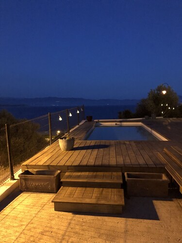 CARGESE VILLA NEAR THE PORT PANORAMIC VIEW