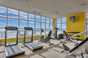 Fitness facility - Gulf Front! Wrap around Balcony Corner Unit, Perfect Gulf Views! CLEAN!   (Gulf Shores)