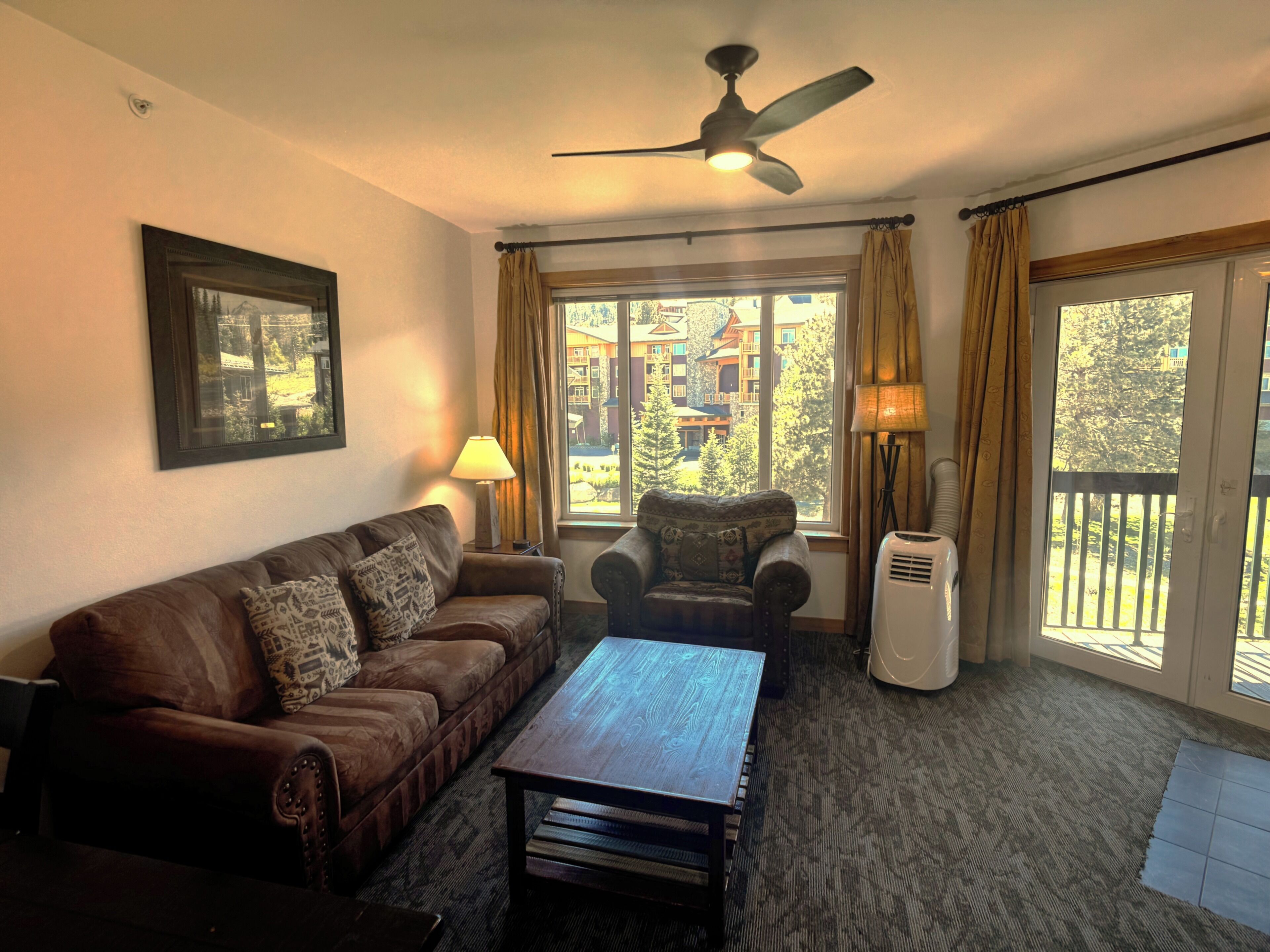 TV, fireplace, DVD player
