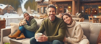 Top Floor Juniper Springs Lodge 2BR / 2BA Luksus Ski ind / ud # 530