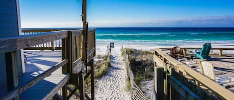 Am Strand, Liegestühle