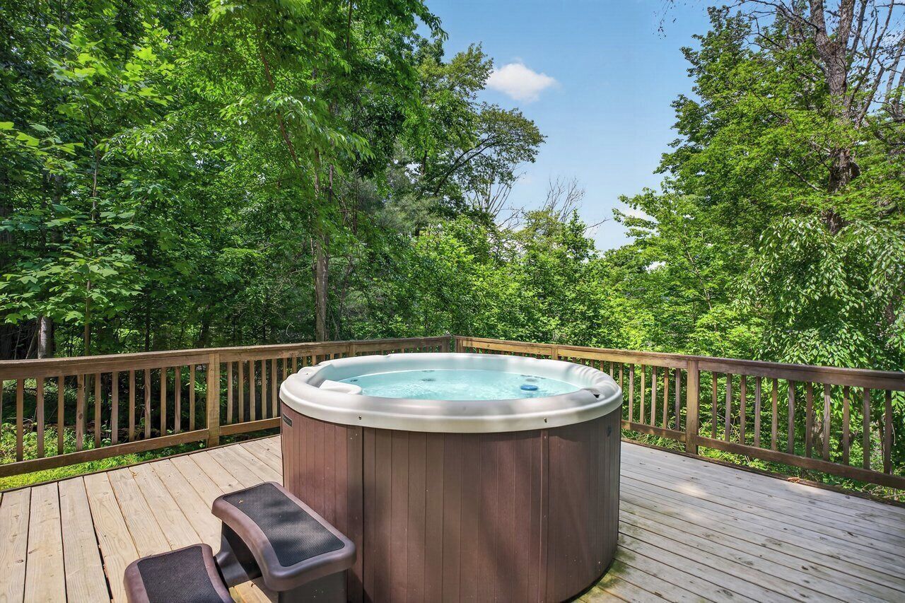 Bain à remous extérieur