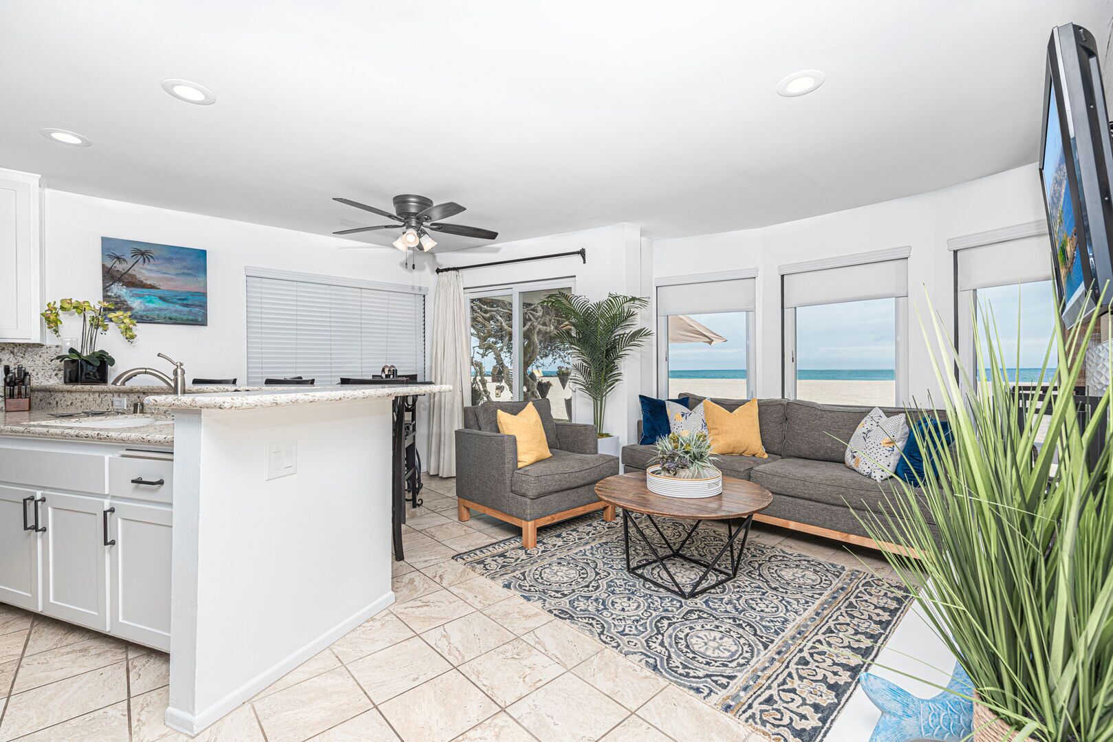 Oceanfront Family Vacation Home | Lovely Interior | The Perfect Vacation Headquarters