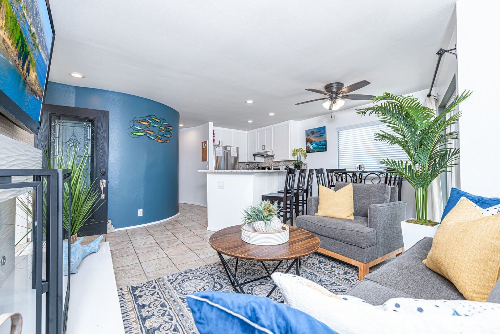 Oceanfront Family Vacation Home | Lovely Interior | The Perfect Vacation Headquarters