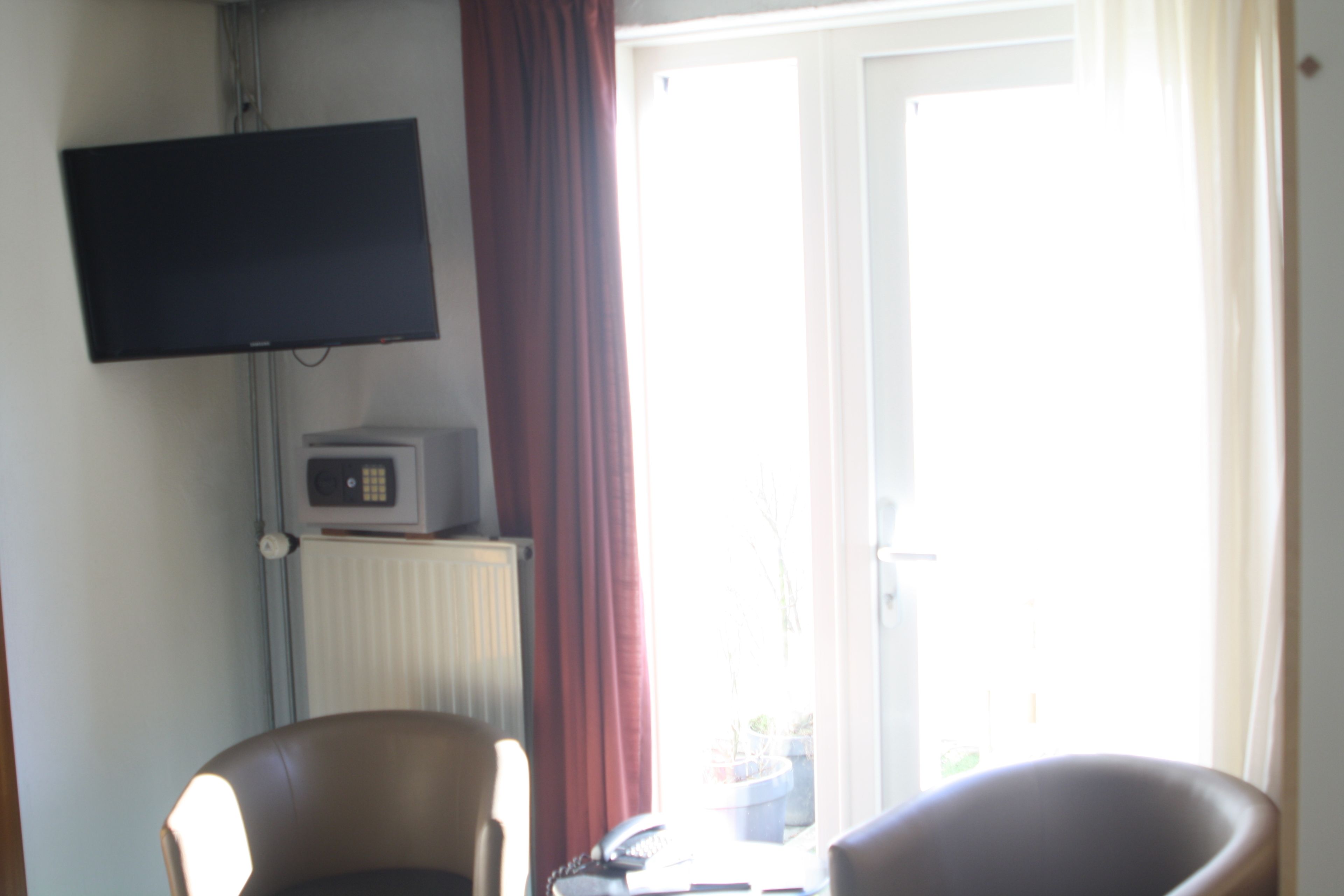 standard double or twin room | television