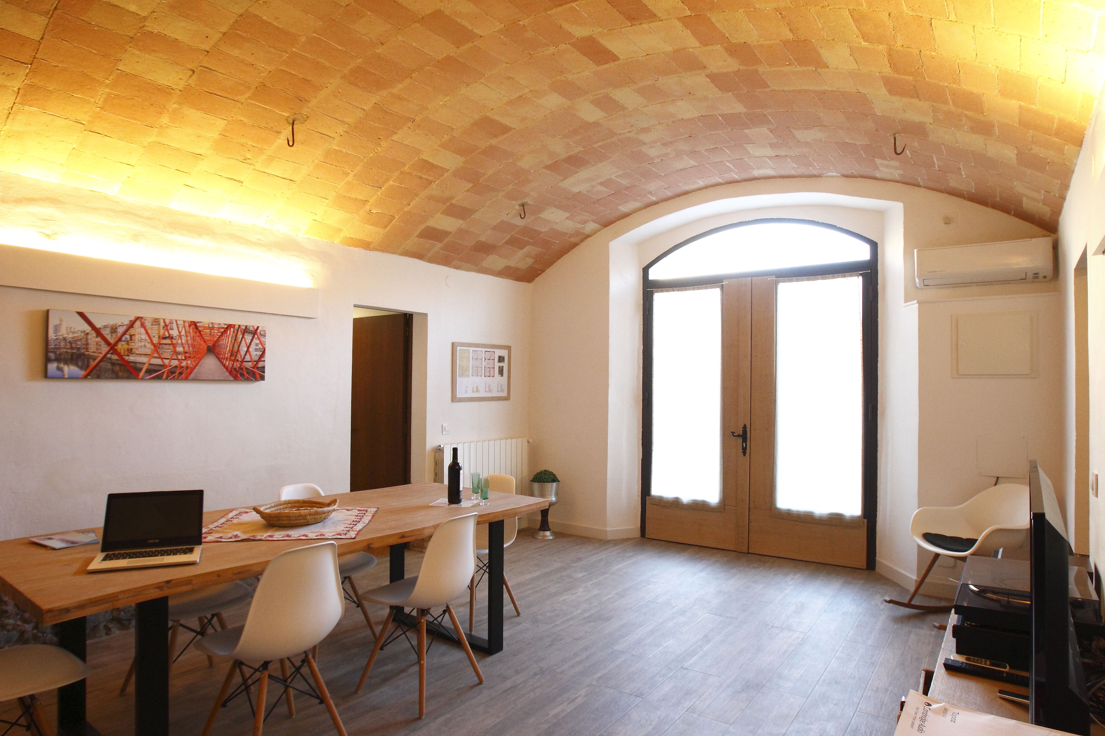 43-inch flat-screen TV with digital channels, LED TV