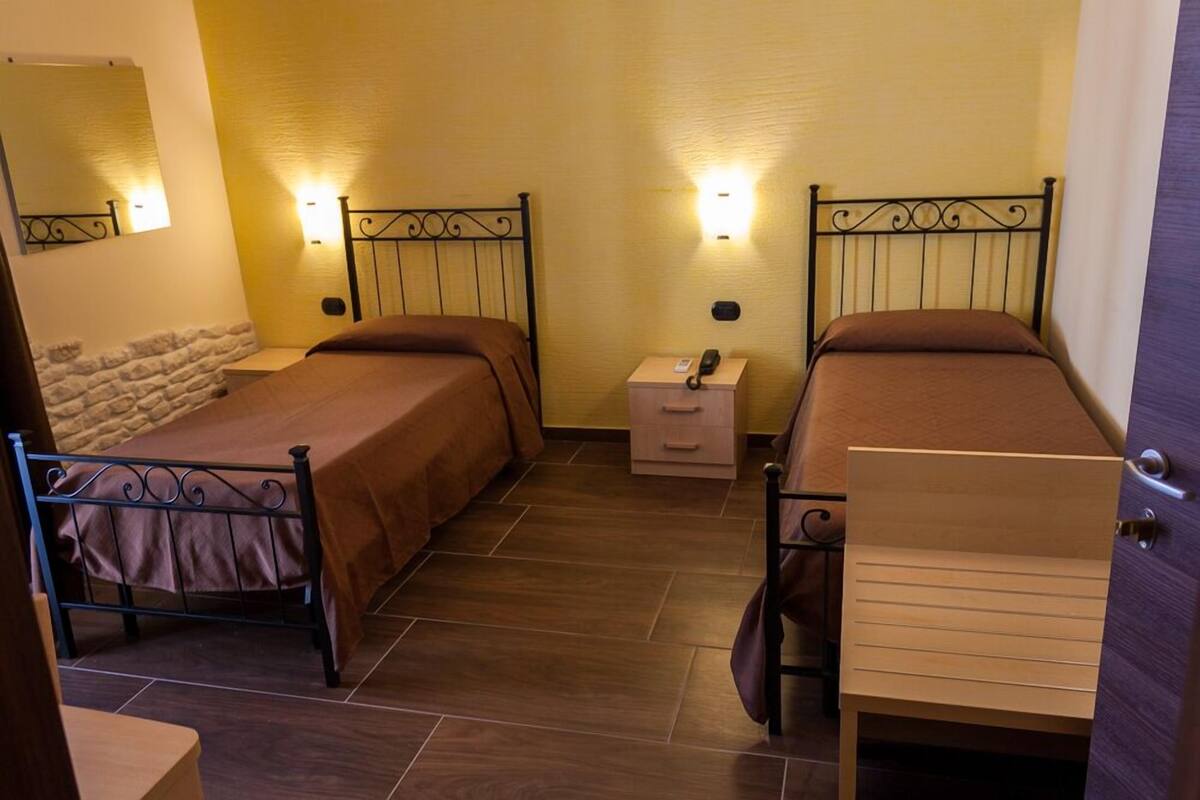 Twin Room, 2 Single Beds, Terrace | Individually furnished, desk, blackout curtains, free WiFi