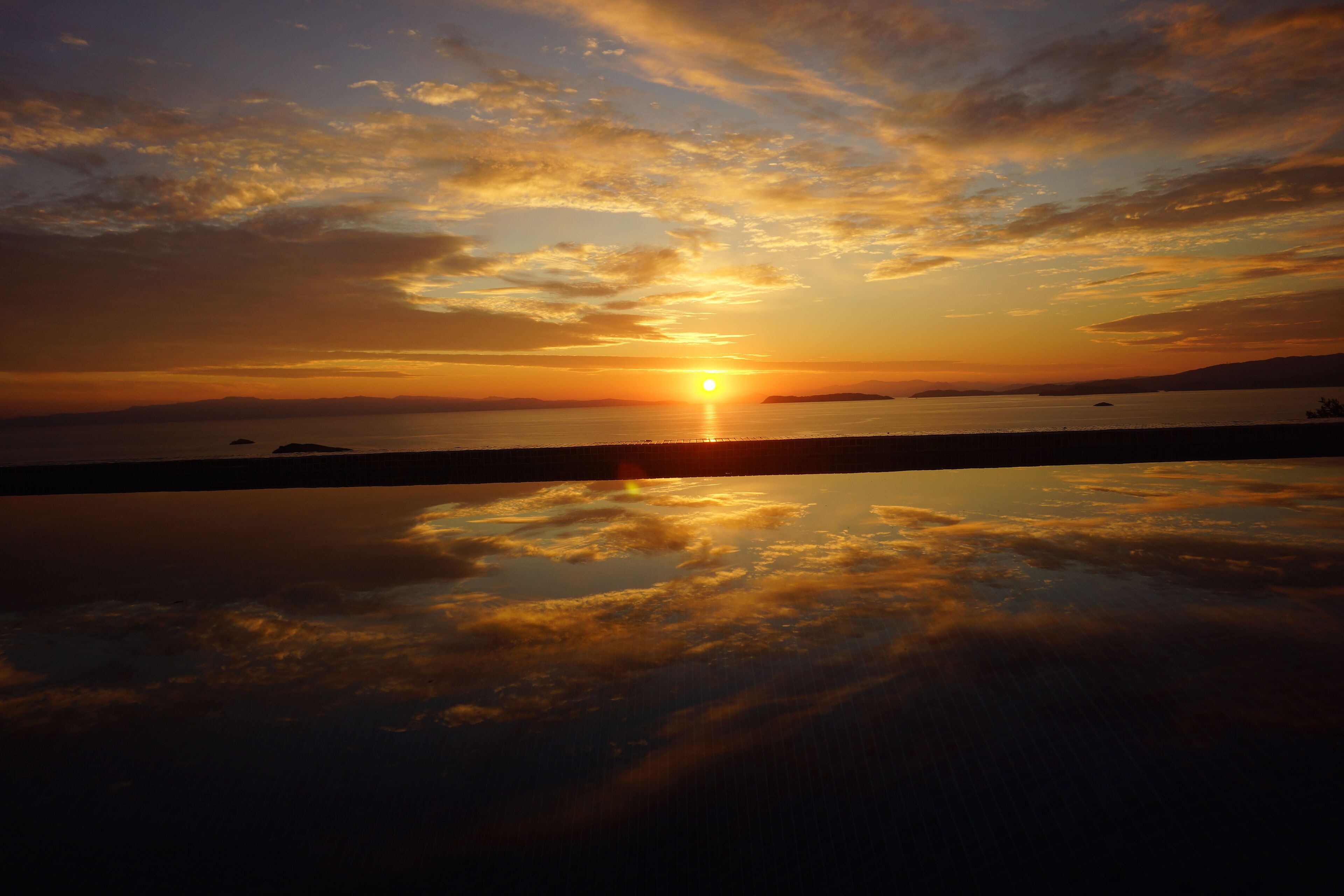 Vue depuis l’hébergement